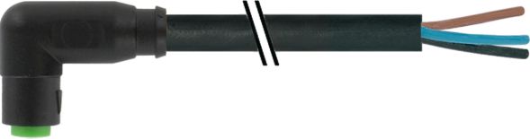 M8-Buchse gewinkelt 7000-08241-6300300