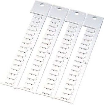 Klemmenschild KMR 3,5/10-3,5, weiß