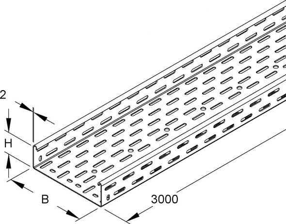 Kabelrinne RSS 60.600 F OV