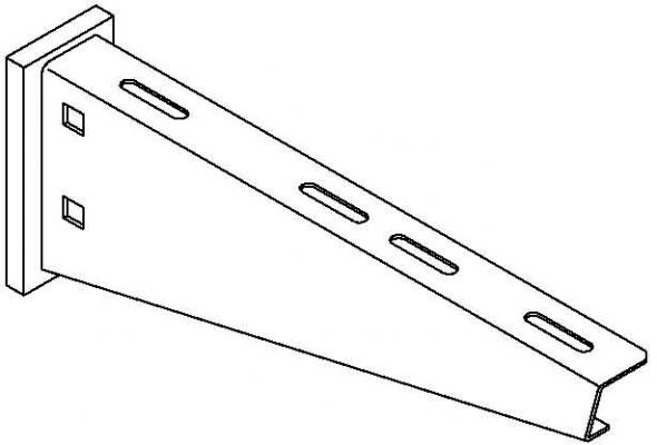 Wand- und Stielausleger AW 55 41 FTK LGR
