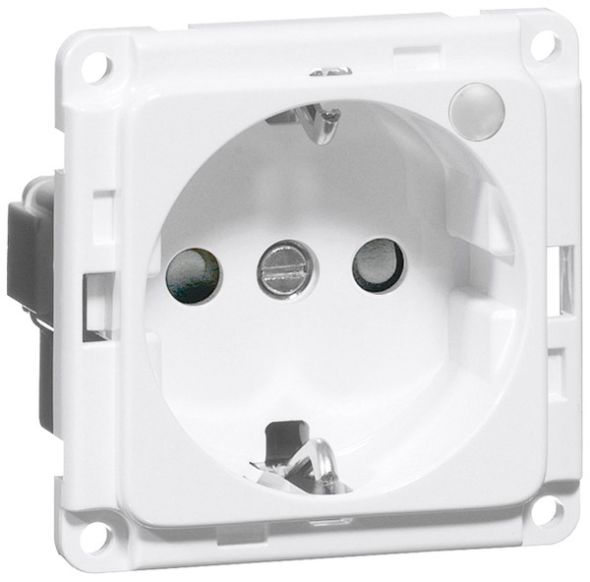 SCHUKO-Steckdose rws D 6611.02 ME GLK SI