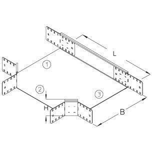 Rinnenabzweig RA 110-40S