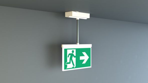 Rettungszeichenleuchte AMDP009