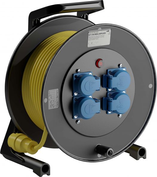 Spezialgummi-Kabeltrommel GT 310.MD4.25PU325