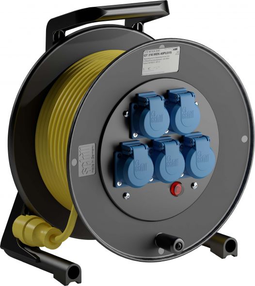 Spezialgummi-Kabeltrommel GT 310.MD5.40PU315