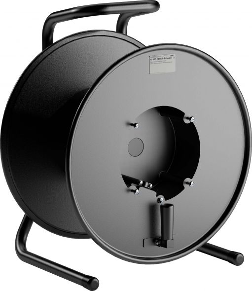 Stahlblech-Kabeltrommel HT 385.OFFEN-schwarz