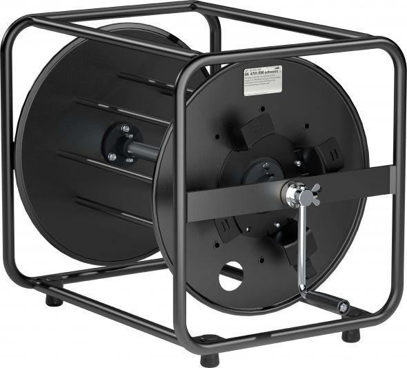 Stahlblech-Kabeltrommel SK4701RM-sw-Klettb.