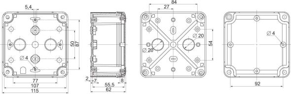 Industriegehäuse NSYTBS11116