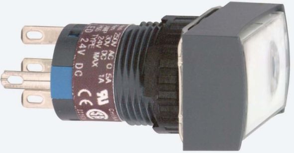 Leuchtdrucktaster, weiß XB6EDW1B1P