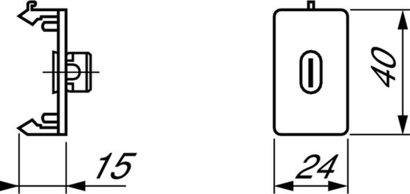 Plastikfuß NSYSPC