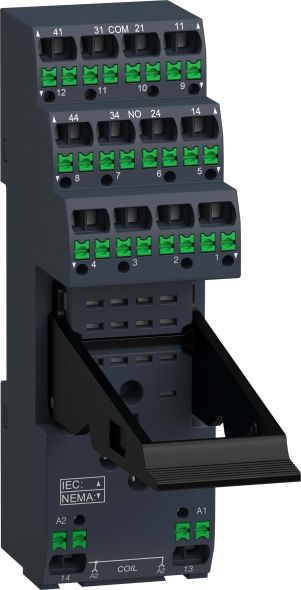 Push-In Sockel für RXM2-/R RXZE14P