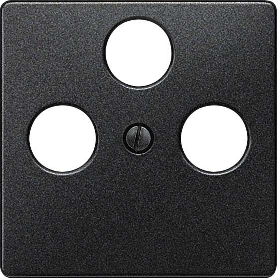 Antennen-Abdeckplatte 5TG1222-2 carbonmetallic