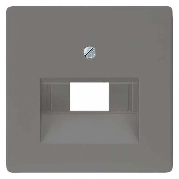 Netzwerk-Abdeckplatte 5TG1227 carbonmetallic