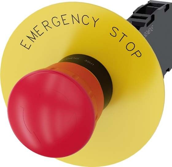 Not-Halt-Pilzdrucktaster 3SU1100-1HB20-1FG0