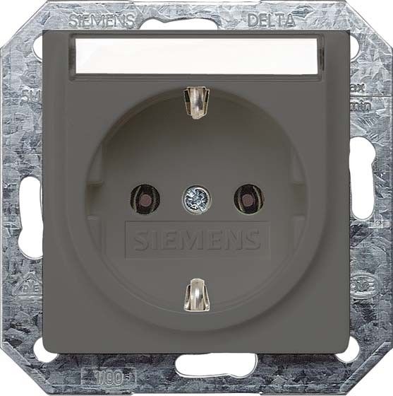 Steckdose 5UB1923 carbonmetallic