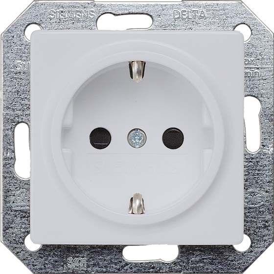 Steckdose 5UB1934 aluminium-metallic
