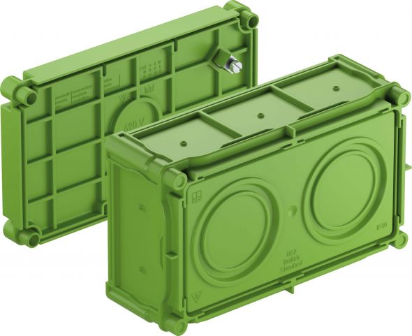 Geräteeinbaudose BS 2-K