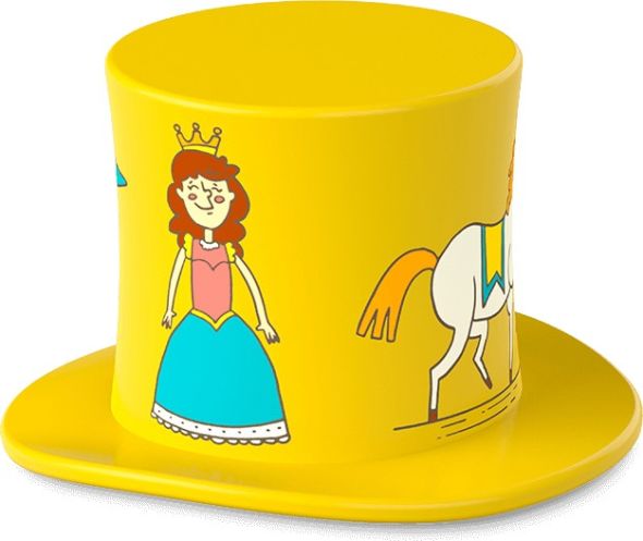 Hütchen Märchen TECHNIFANT Hü gelb