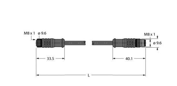 Aktuator- u. Sensorleitung HTSKP32HTSSP3/S2430