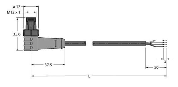 Anschlussleitung WSC4.4Q-2/TXL