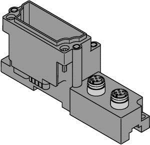 Basismodul 2xM12 BL67-B-2M12