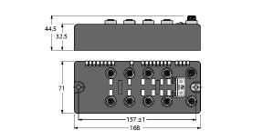Compact Feldbus Station BLCDN-8M1 #6811043