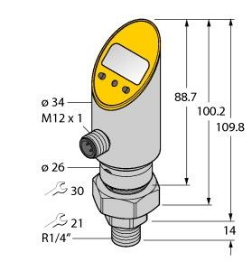 Drucksensor PS003A5102UPN8XH1141