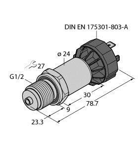 Drucktransmitter PT600R-2008-I2-DA91