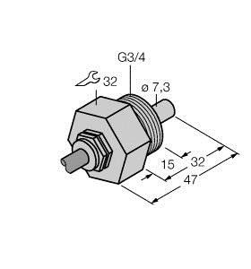 Eintauchsensor FCS-G3/4A4-NAEX/D100