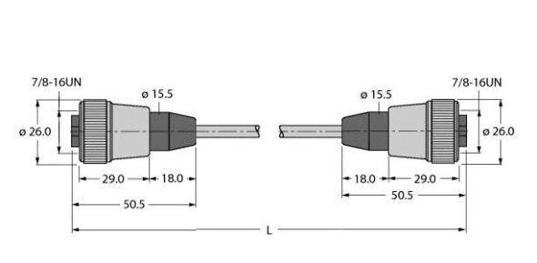 Feldbusleitung RKVRKVFBY48OG10M/5D