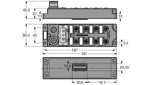 Feldbusmodul FLDP-IOM124-0002