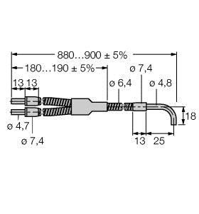 Glas-Lichtleiter BA23S