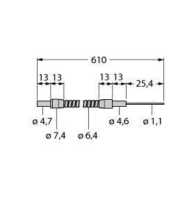 Glas-Lichtleiter IMM.442S