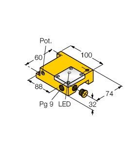 Induktiver Sensor S32SR-VP44X
