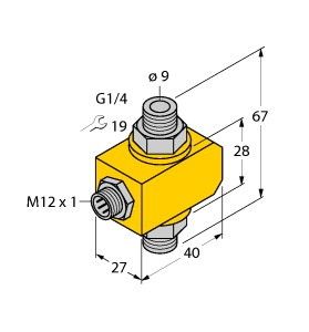Inline-Sensor FCI-D10A4P-NA-H1141