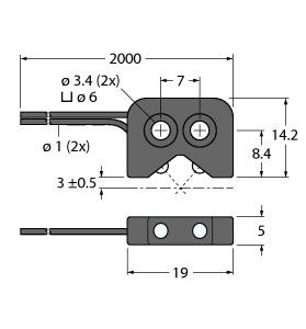 Kunststoff-Lichtleiter P12-C1
