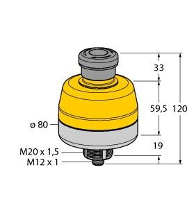 Not-Aus Taster SSA-EB1PL-02ECQ5A