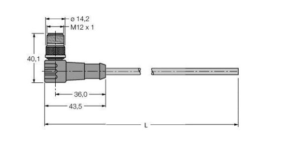 PROFIBUS-Leitung WSSW451-15M