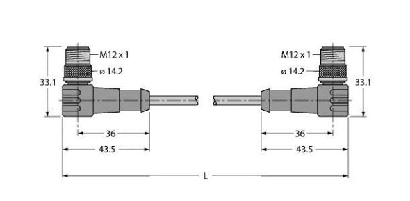 PUR-Kabelmantel WSC-WSC5701-2M