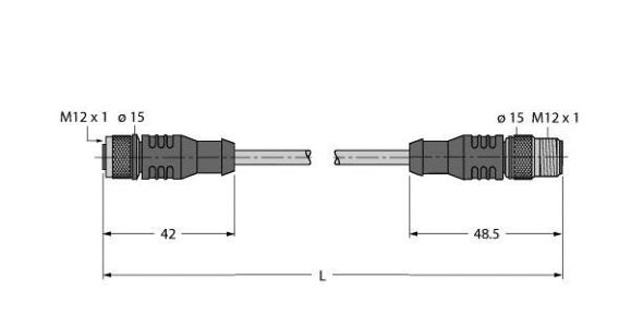 RFID-Leitung RK4.5T-5-R#6699201