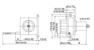 Seilzuggeber DW2000-110-PA-H1441
