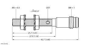Sensor BI1-EG05-AN6X-V1331