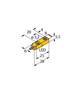 Sensor BI2-Q5.5-AN6X