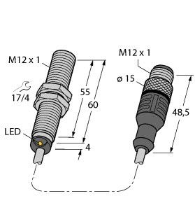 Sensor BI2U-MT12 #4405048