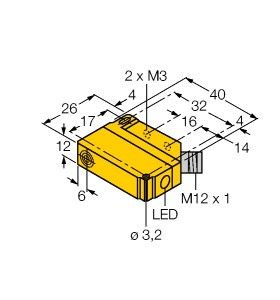 Sensor BI5U-Q12-AN6X2-H1141