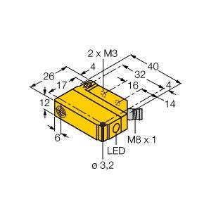 Sensor BI5U-Q12-AP6X2-V1131