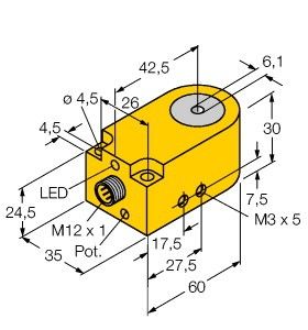 Sensor BI6R-W30-DAN6X-H1141