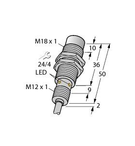 Sensor NI15UEM18WDAP6XH1141