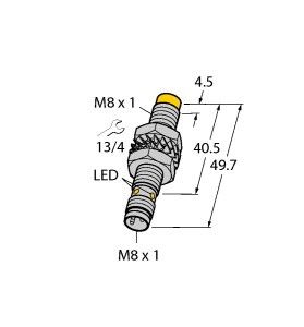 Sensor NI3-M08E-VN6X-V1141