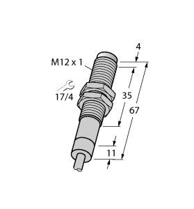 Sensor NI4-EM12WD-AP6/S929